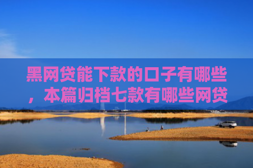 黑网贷能下款的口子有哪些，本篇归档七款有哪些网贷黑户好下款