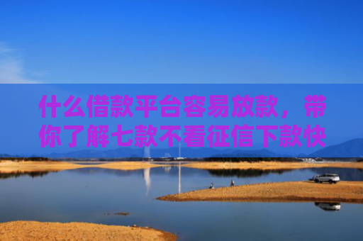什么借款平台容易放款，带你了解七款不看征信下款快的贷款