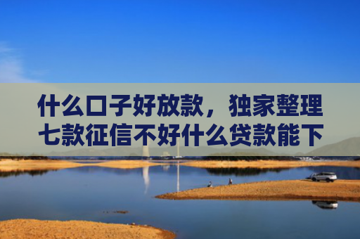 什么口子好放款，独家整理七款征信不好什么贷款能下款