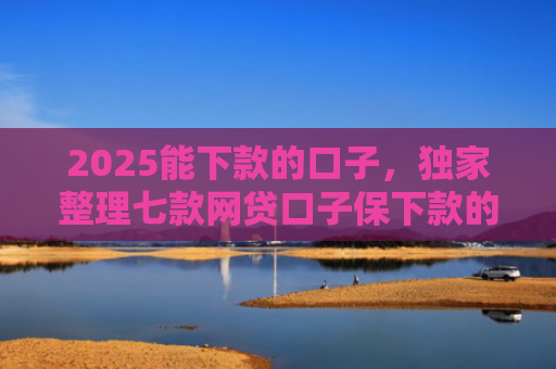 2025能下款的口子，独家整理七款网贷口子保下款的