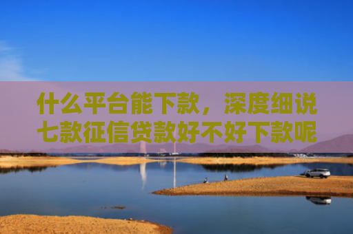 什么平台能下款，深度细说七款征信贷款好不好下款呢