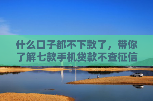 什么口子都不下款了，带你了解七款手机贷款不查征信秒下款