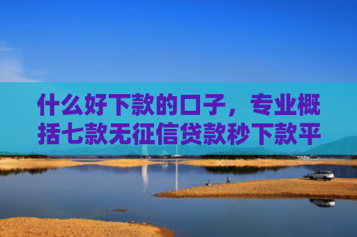 什么好下款的口子，专业概括七款无征信贷款秒下款平台
