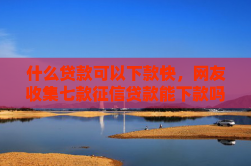 什么贷款可以下款快，网友收集七款征信贷款能下款吗