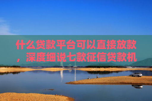 什么贷款平台可以直接放款，深度细说七款征信贷款机构哪个好下款