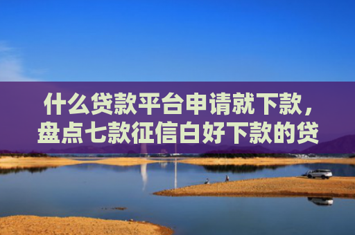 什么贷款平台申请就下款，盘点七款征信白好下款的贷款