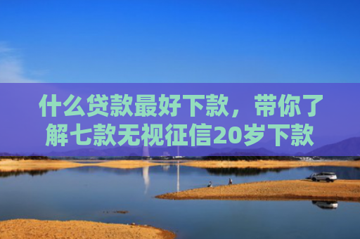 什么贷款最好下款，带你了解七款无视征信20岁下款贷款