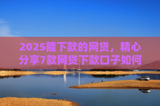 2025能下款的网贷，精心分享7款网贷下款口子如何申请