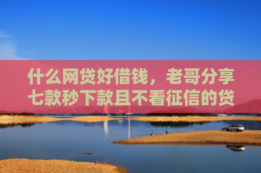 什么网贷好借钱，老哥分享七款秒下款且不看征信的贷款