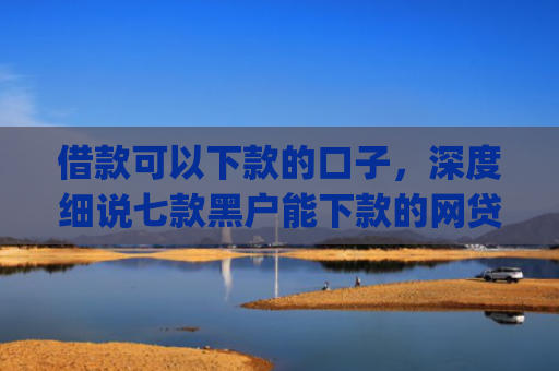 借款可以下款的口子，深度细说七款黑户能下款的网贷2025app
