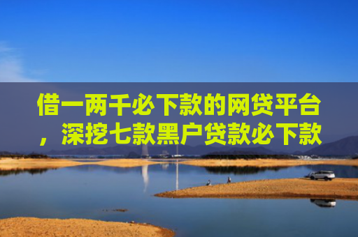 借一两千必下款的网贷平台，深挖七款黑户贷款必下款