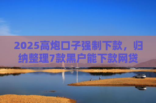 2025高炮口子强制下款，归纳整理7款黑户能下款网贷口子