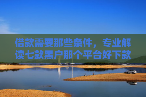 借款需要那些条件，专业解读七款黑户那个平台好下款