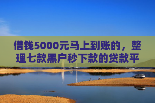 借钱5000元马上到账的，整理七款黑户秒下款的贷款平台