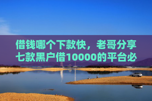 借钱哪个下款快，老哥分享七款黑户借10000的平台必下款的