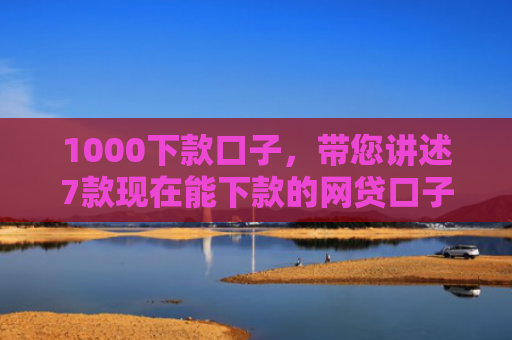 1000下款口子，带您讲述7款现在能下款的网贷口子