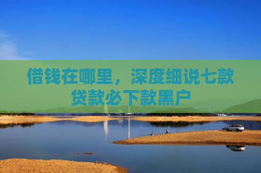 借钱在哪里，深度细说七款贷款必下款黑户