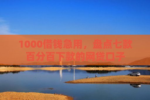 1000借钱急用，盘点七款百分百下款的网贷口子