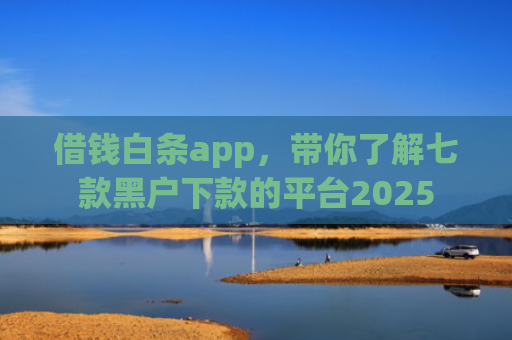 借钱白条app，带你了解七款黑户下款的平台2025