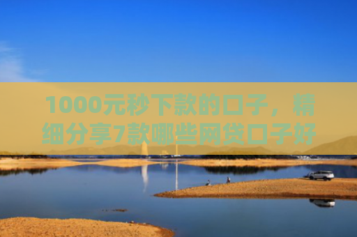 1000元秒下款的口子，精细分享7款哪些网贷口子好下款