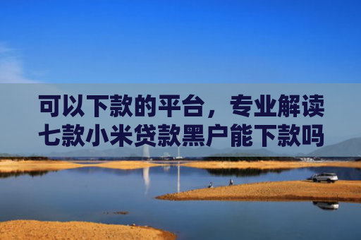 可以下款的平台，专业解读七款小米贷款黑户能下款吗