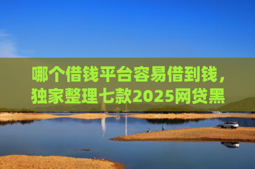 哪个借钱平台容易借到钱，独家整理七款2025网贷黑户秒下款的app