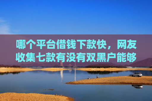 哪个平台借钱下款快，网友收集七款有没有双黑户能够下款的app
