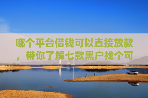 哪个平台借钱可以直接放款，带你了解七款黑户找个可以下款的app真难