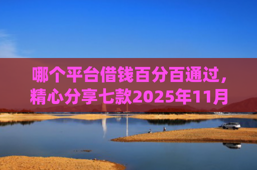 哪个平台借钱百分百通过，精心分享七款2025年11月黑户下款app