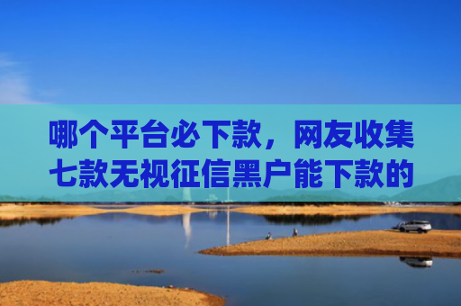 哪个平台必下款，网友收集七款无视征信黑户能下款的app