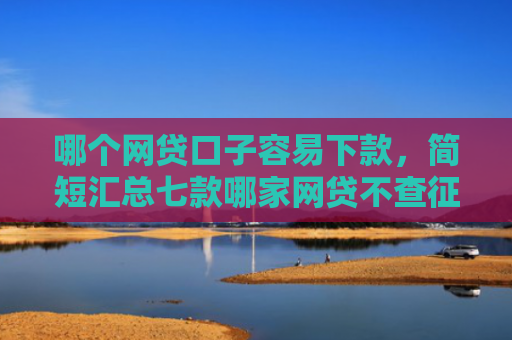 哪个网贷口子容易下款，简短汇总七款哪家网贷不查征信好下款