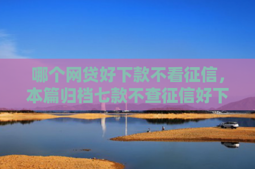 哪个网贷好下款不看征信，本篇归档七款不查征信好下款的网贷