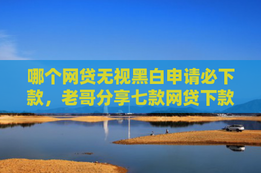 哪个网贷无视黑白申请必下款，老哥分享七款网贷下款不用征信