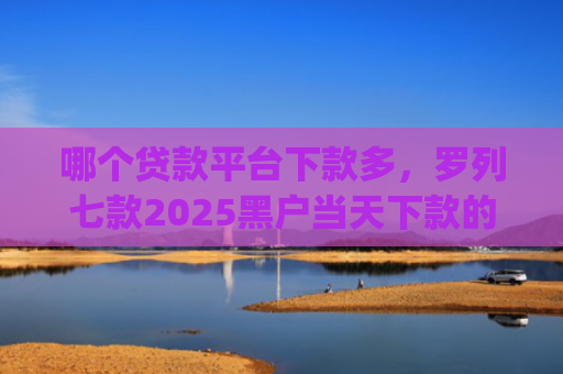 哪个贷款平台下款多，罗列七款2025黑户当天下款的app