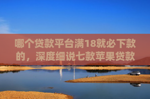 哪个贷款平台满18就必下款的，深度细说七款苹果贷款app黑户可以下款