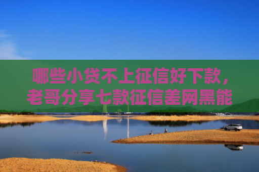 哪些小贷不上征信好下款，老哥分享七款征信差网黑能贷下款吗？