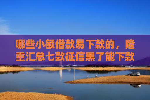 哪些小额借款易下款的，隆重汇总七款征信黑了能下款的网贷