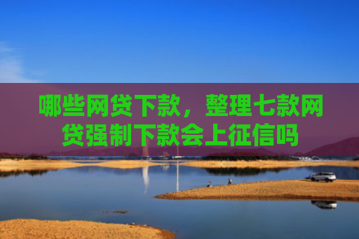 哪些网贷下款，整理七款网贷强制下款会上征信吗