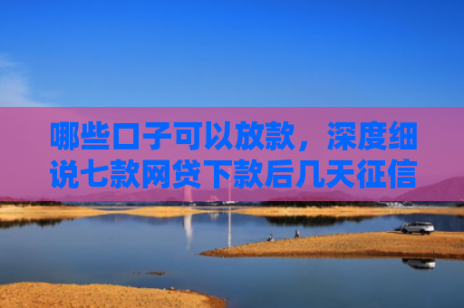 哪些口子可以放款，深度细说七款网贷下款后几天征信可查
