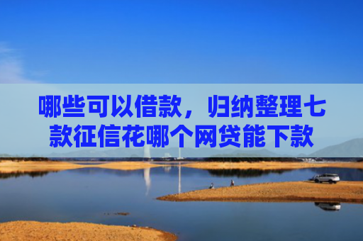哪些可以借款，归纳整理七款征信花哪个网贷能下款