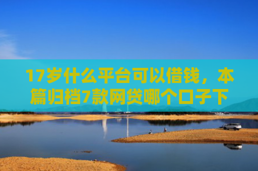 17岁什么平台可以借钱，本篇归档7款网贷哪个口子下款多