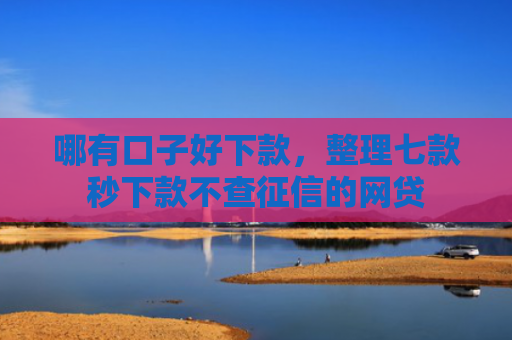 哪有口子好下款，整理七款秒下款不查征信的网贷