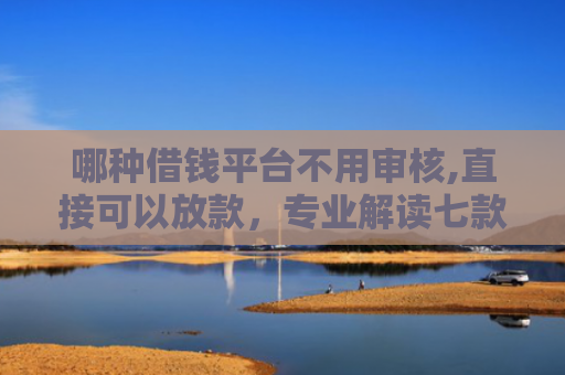 哪种借钱平台不用审核,直接可以放款，专业解读七款网贷和征信黑如何下款
