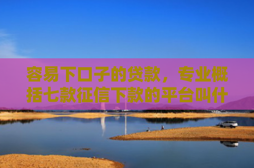容易下口子的贷款，专业概括七款征信下款的平台叫什么