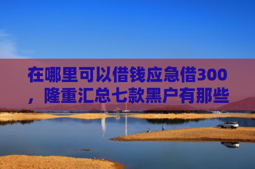 在哪里可以借钱应急借300，隆重汇总七款黑户有那些网贷下款口子