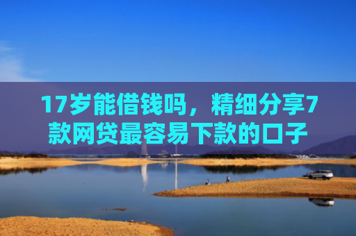 17岁能借钱吗，精细分享7款网贷最容易下款的口子