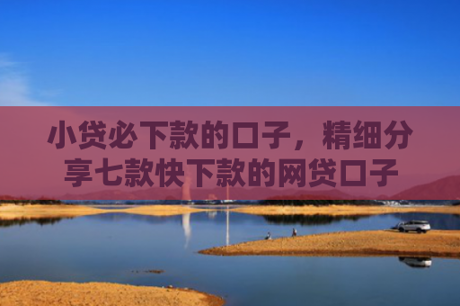 小贷必下款的口子，精细分享七款快下款的网贷口子