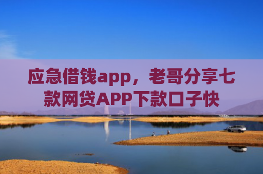 应急借钱app，老哥分享七款网贷APP下款口子快