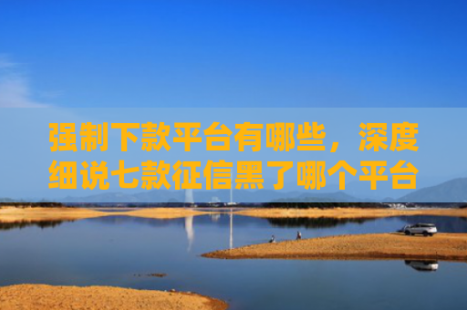 强制下款平台有哪些，深度细说七款征信黑了哪个平台好下款