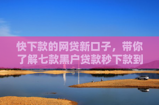 快下款的网贷新口子，带你了解七款黑户贷款秒下款到账的
